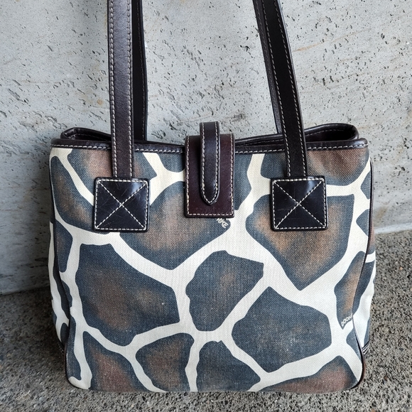 Dooney & Bourke Giraffe Print Bag - Picture 2 of 16